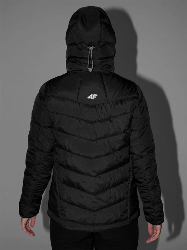 Jakne trekking për femra 4f, gri