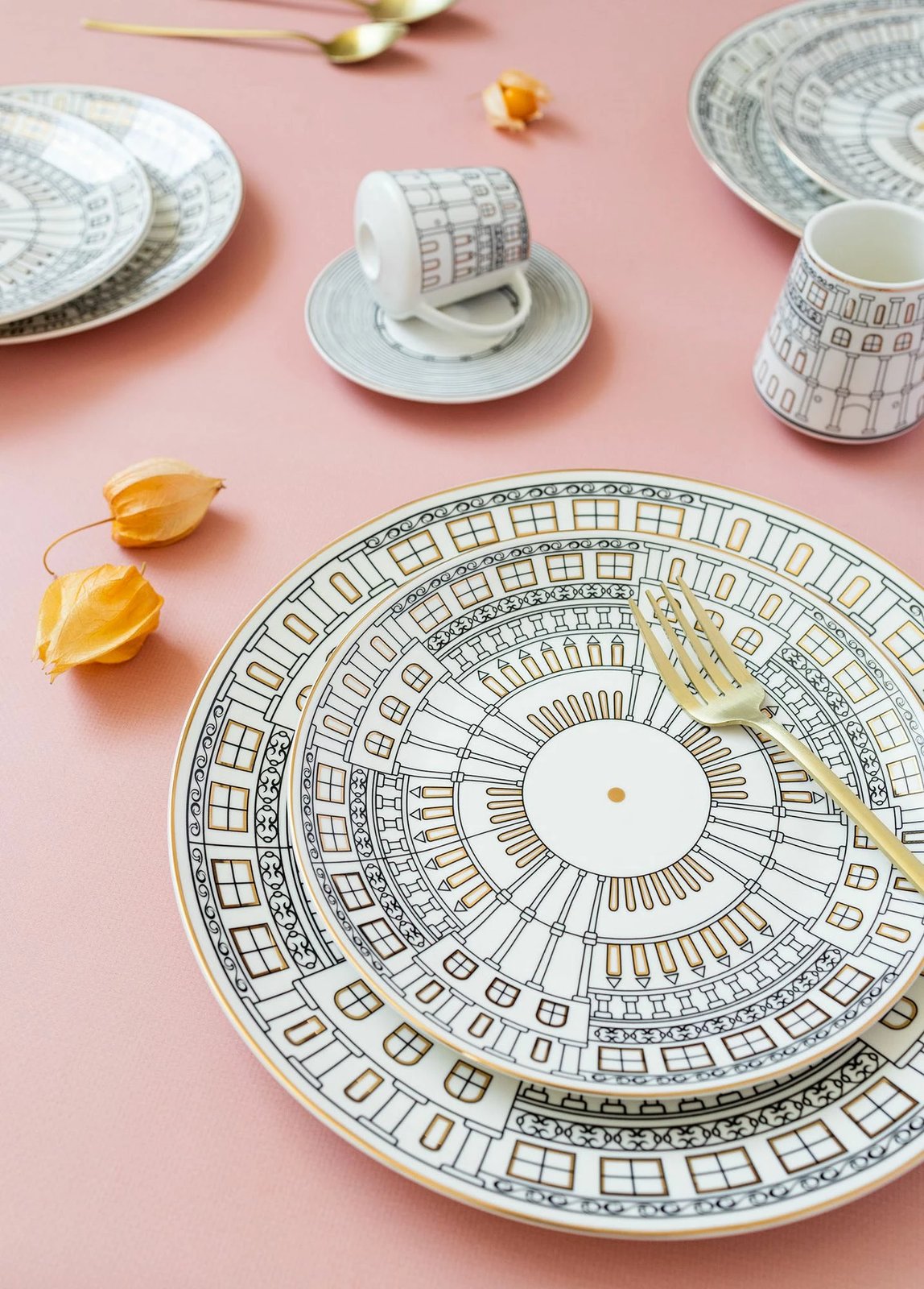 Set pjatash për ëmbëlsira (6 copë), Hermia, DNR0079