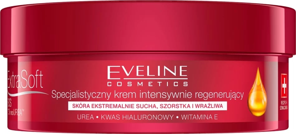 Krem për fytyrë dhe trup Eveline Cosmetics Extra Soft SOS 10% Urea 175ml
