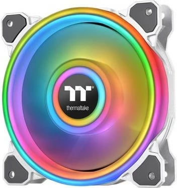 Ventilator kasë Thermaltake Riing Quad 14 RGB 140mm, i bardhë