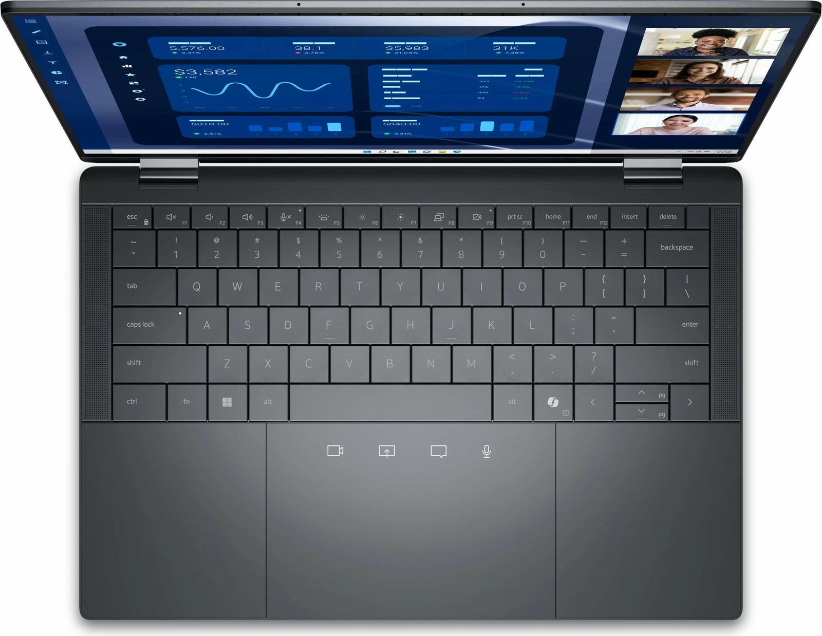 Laptop DELL Latitude 9450 2-in-1, Intel Core Ultra 7, 16GB RAM, 512GB SSD, 14 inch, gri