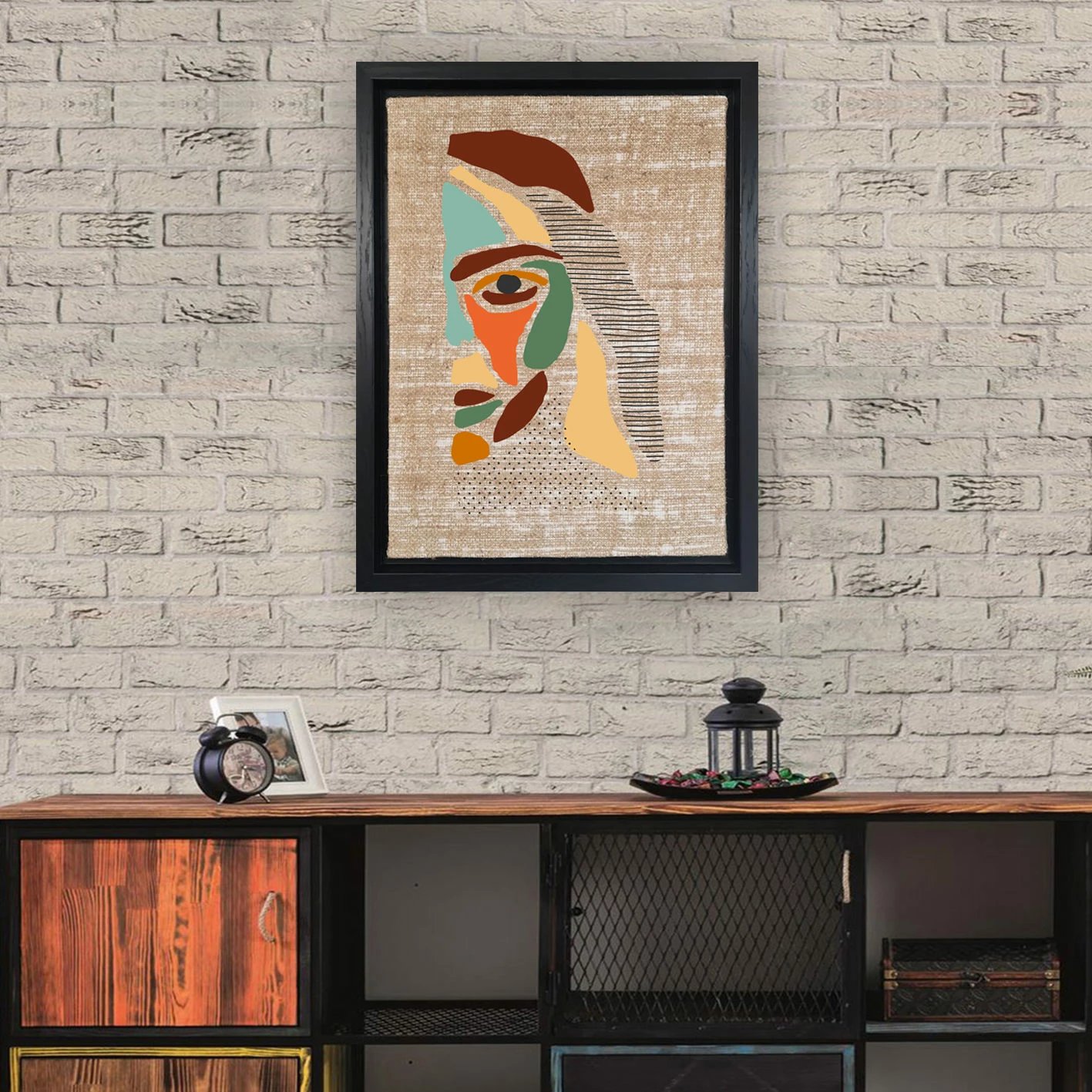 Pikturë dekorative në kanavacë, shumëngjyrëshe, Wallity LSJ21927856921 - 66x96cm