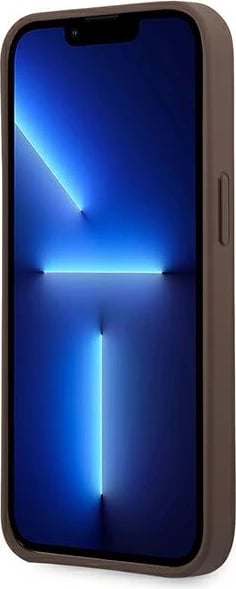 Mbështjellës Guess GUHCP14L4GMGBR për iPhone 14 Pro 6.1", hardcase, kafe Mbështjellës Guess GUHCP14L4GMGBR për iPhone 14 Pro 6.1", hardcase, kafe