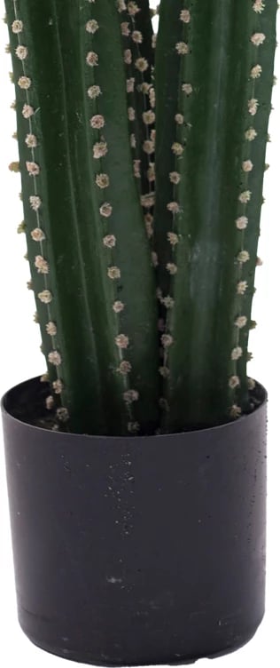 Bimë dekorative kaktus III në vazo, Inart, jeshile, pp, H85cm