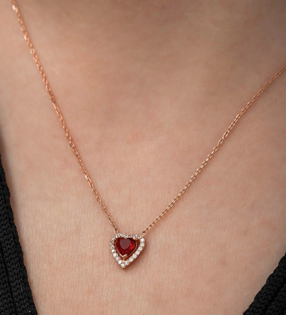 Qafore argjendi Jumeon, ngjyrë rozë e artë, NRZ1116