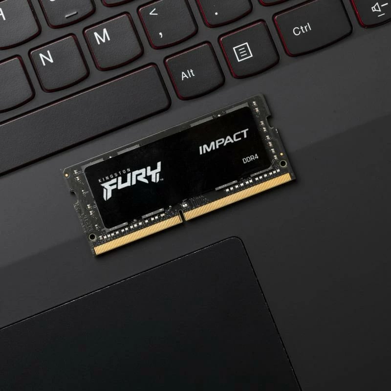 RAM Memorje, Kingston FURY Impact KF432S20IB/32, SO-DIMM DDR4 32GB 3200MT/s, e zezë