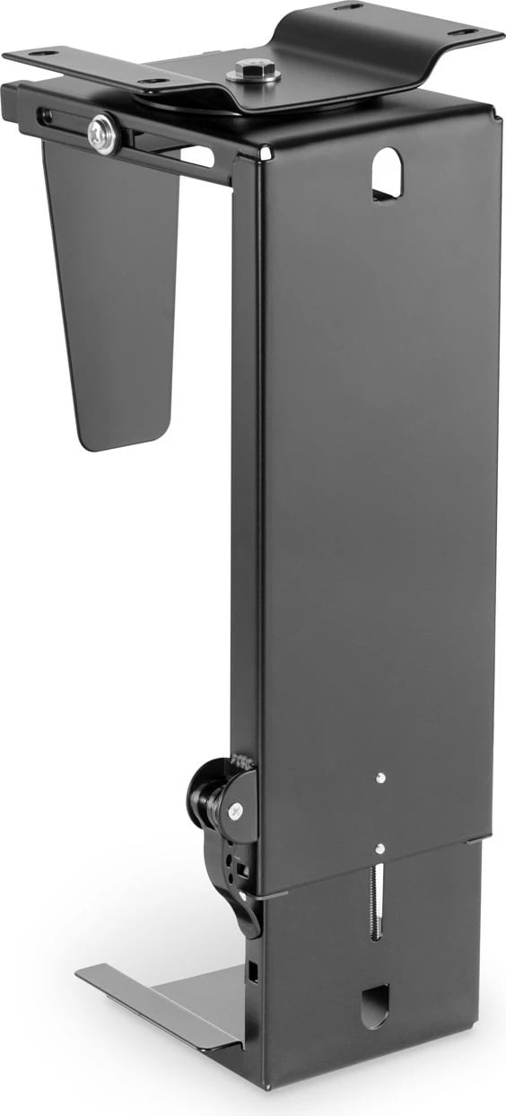 Mbajtëse universale kasë Digitus, për montim në tavolinë, easy-locking, e zezë