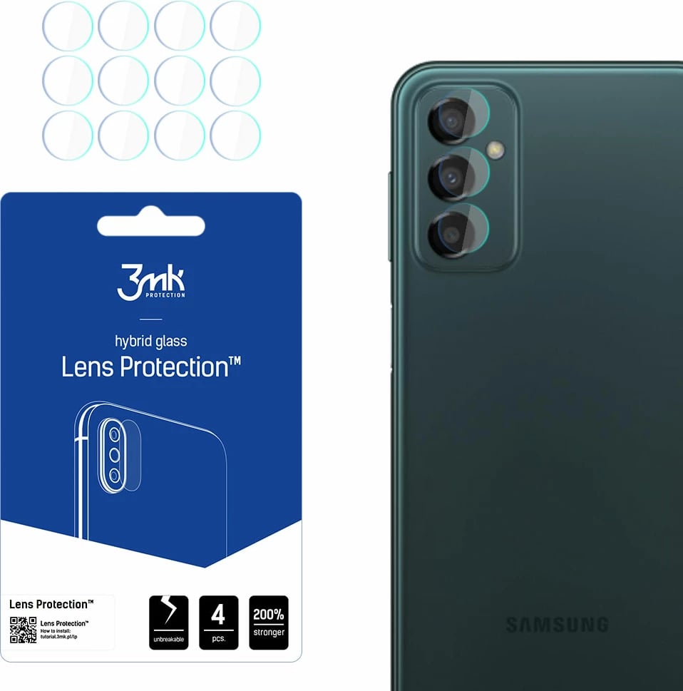 Mbrojtës lente 3mk Protection Lens Protection, për Samsung Galaxy M23 5G, 4 copë