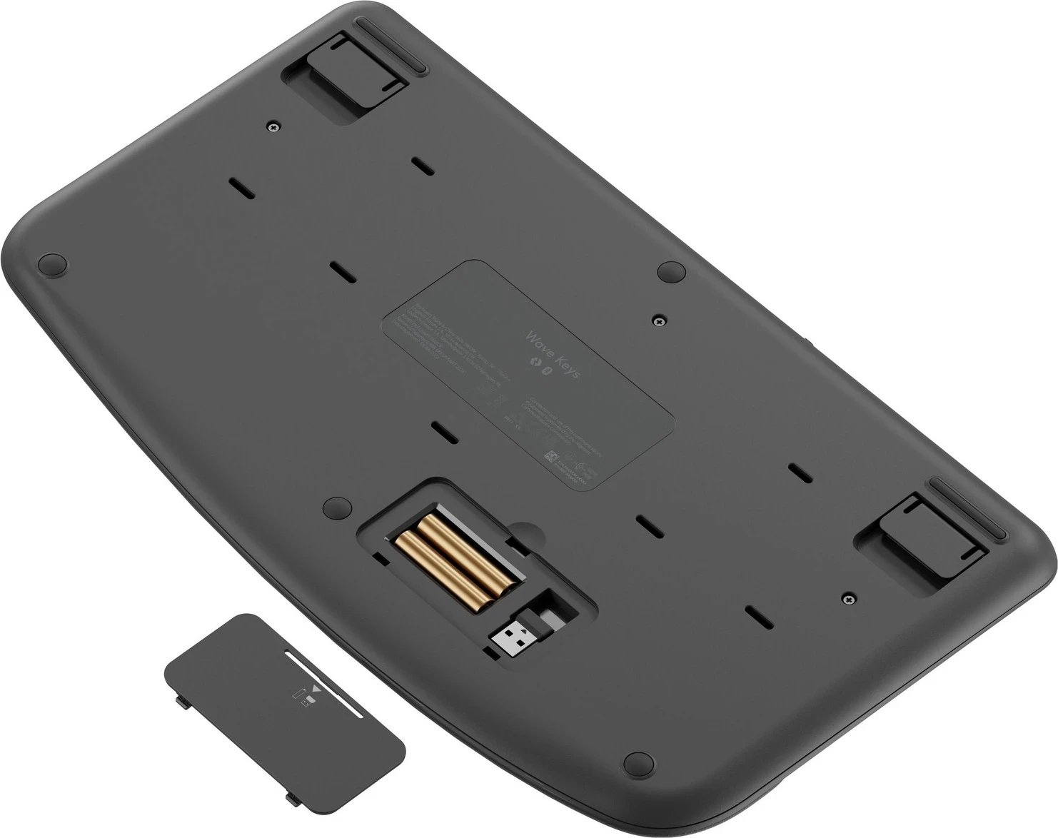 Tastierë Logitech Wave Keys, Wireless, Grafit