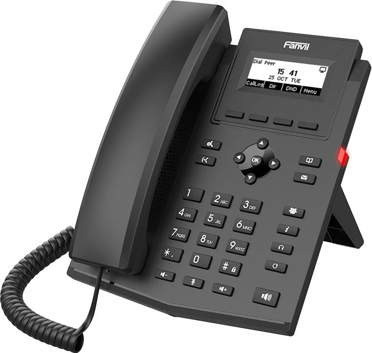 Telefon IP Fanvil X301G, 2 linja, ekran 2.3", PoE, i zi