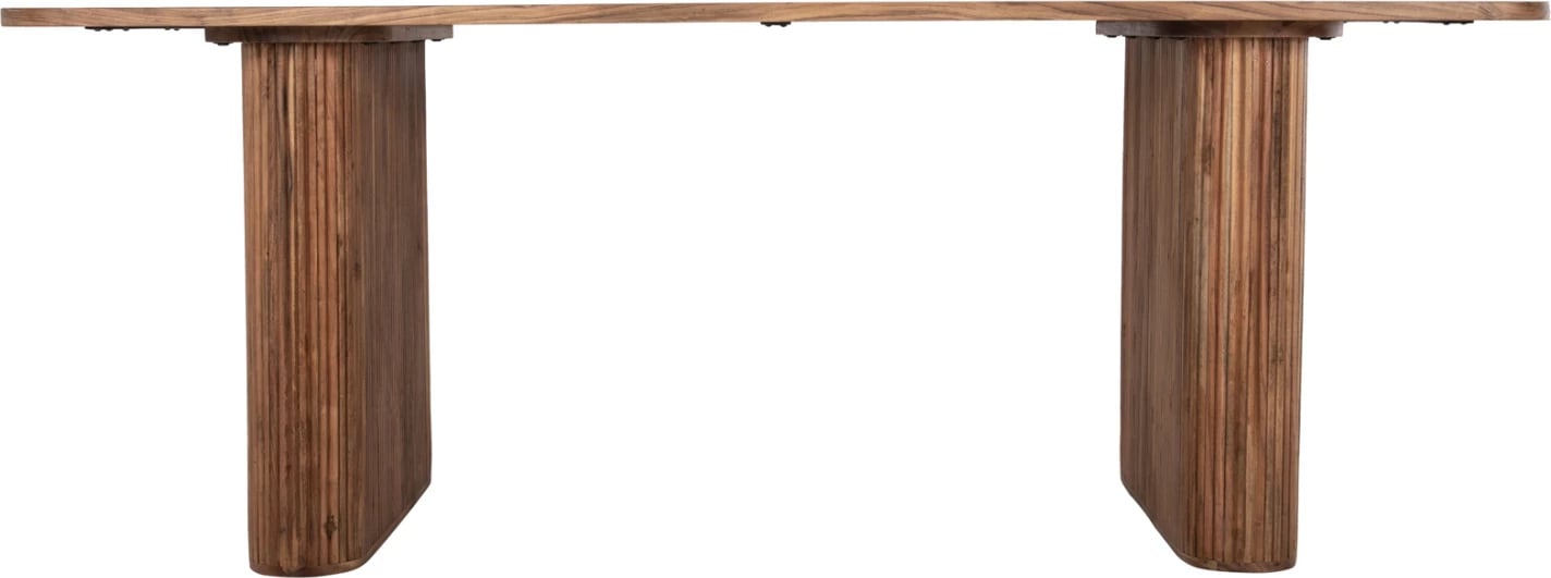 Tavolinë ngrënie GROOT FH9683 dru akacie masiv natyral 200,5x100x72H cm