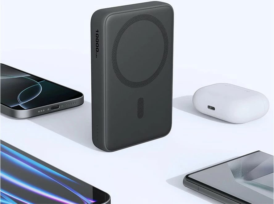 Power bank AUKEY PB-MS04 MagFusion Slim 10000mAh, MagSafe, 20W, Gri