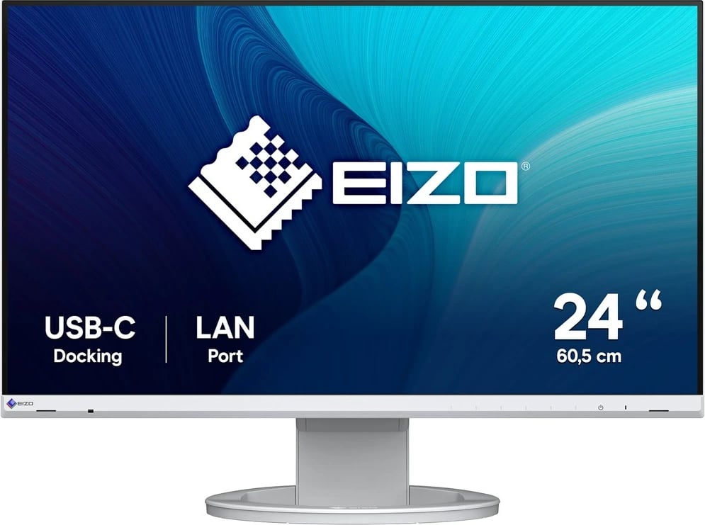 Monitor EIZO FlexScan EV2490-WT, 23.8", Full HD, IPS, Bardhë