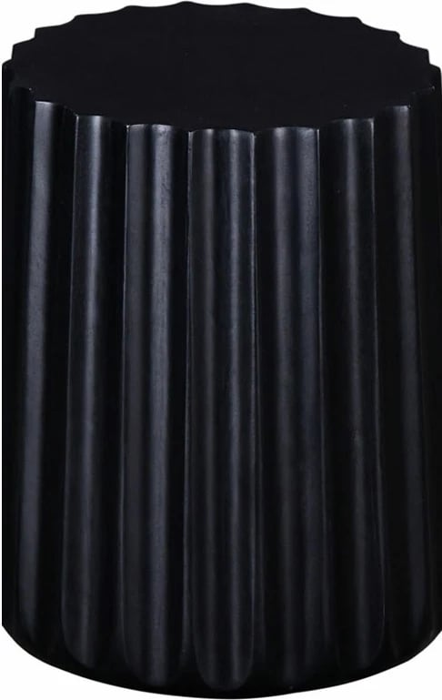 Tavolinë anësore Roman, ngjyrë e zezë, 36x36x49cm