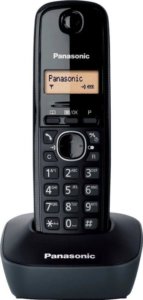Telefon pa kabllo Panasonic KX-TG1611, i zi
