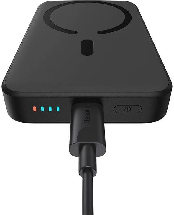Powerbank Baseus Magnetic Mini 10000mAh, 20W, MagSafe, e zezë Powerbank Baseus Magnetic Mini 10000mAh, 20W, MagSafe, e zezë