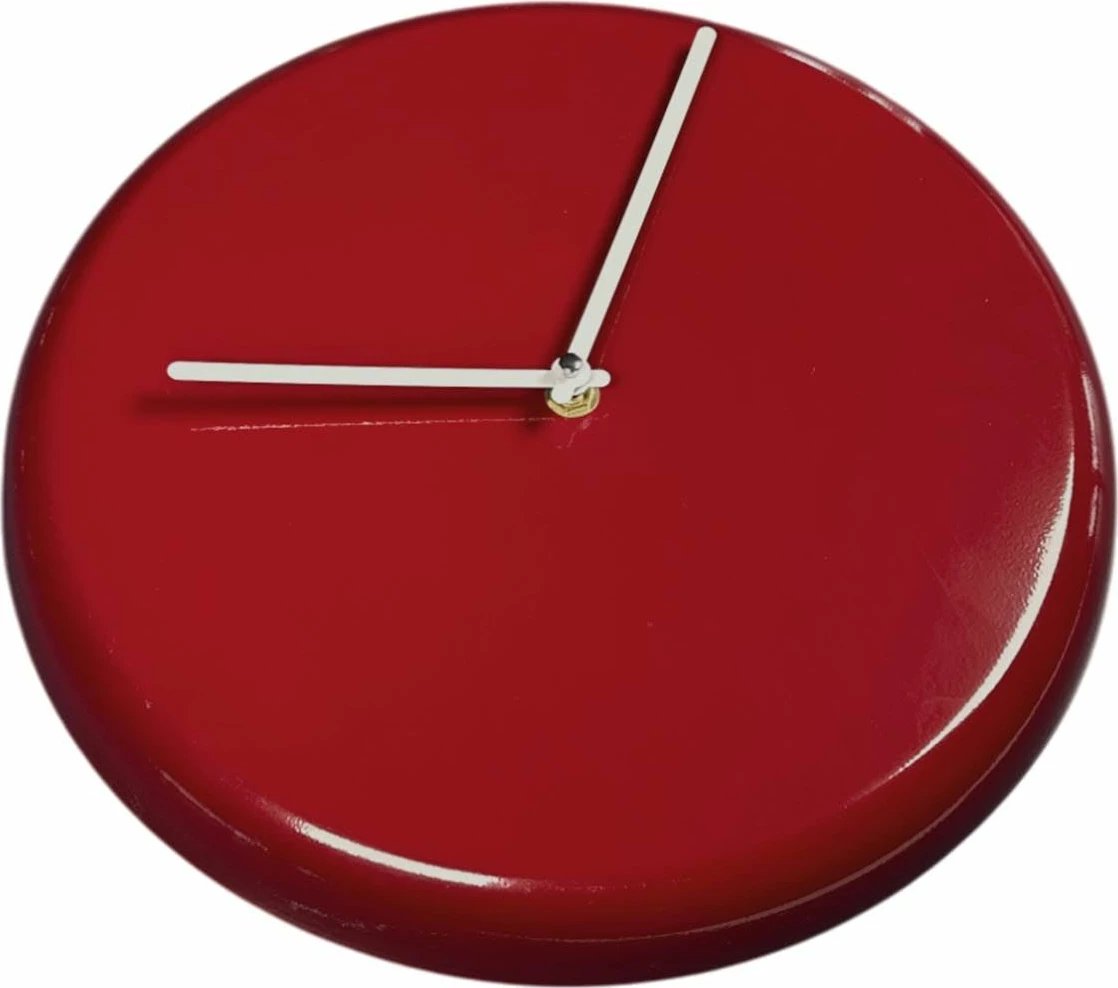 Orë muri dekorative metalike Wallity, ngjyrë qershie, 30cm