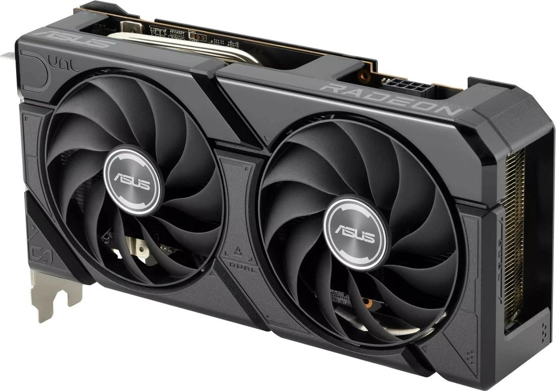 Kartelë grafike Asus Dual Radeon RX 7600 EVO OC Edition 8GB GDDR6, e zezë