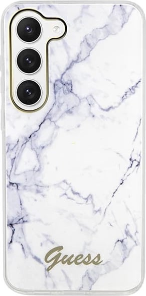 Mbështjellës Guess GUHCS23SPCUMAH për Samsung Galaxy S23 S911, hardcase, i bardhë Mbështjellës Guess GUHCS23SPCUMAH për Samsung Galaxy S23 S911, hardcase, i bardhë