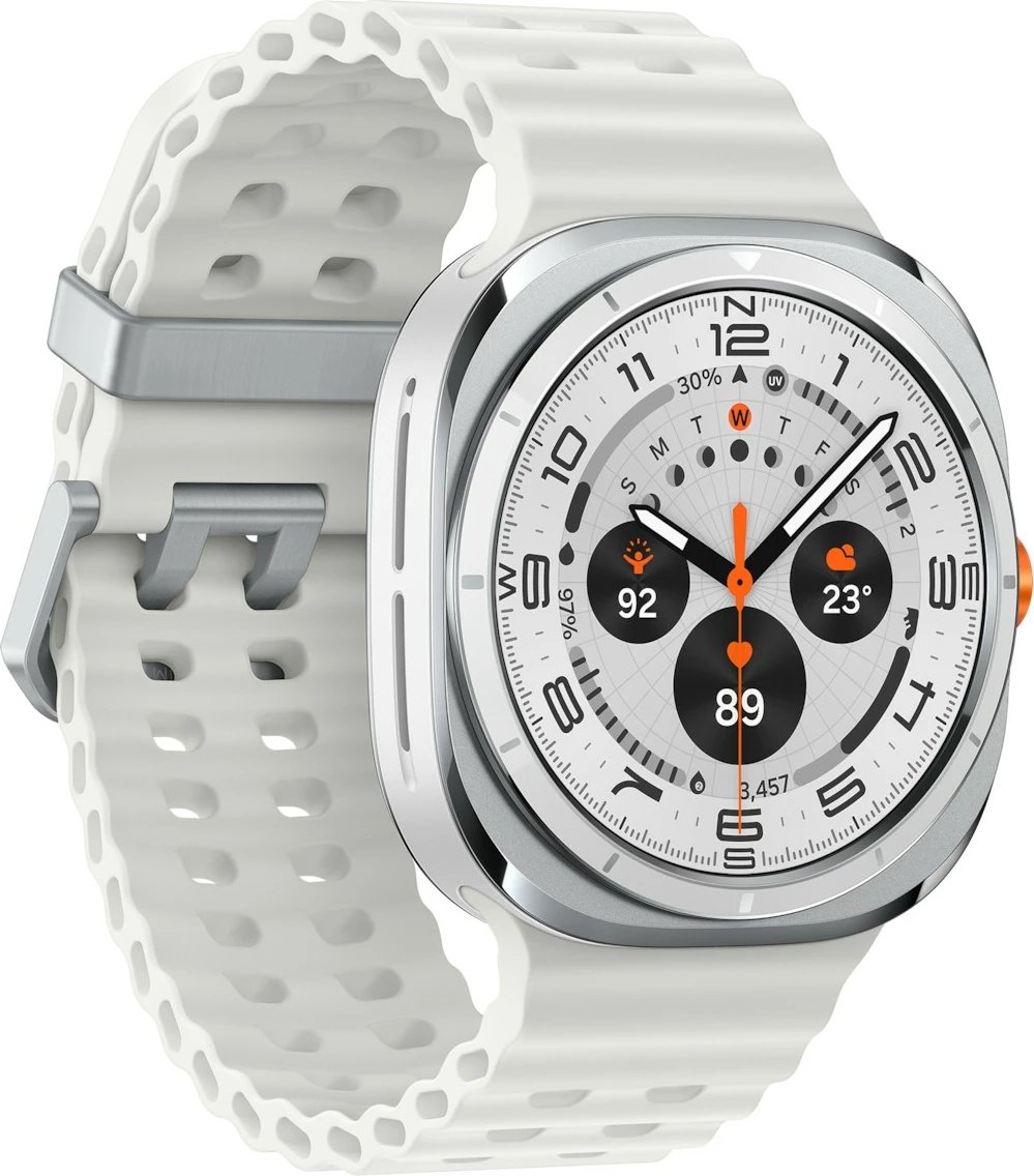 Smartwatch Samsung Galaxy Watch Ultra, 3.81 cm, AMOLED, Wi-Fi, GPS, e bardhë