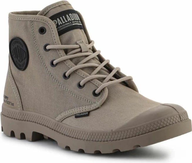 Këpucë Palladium Pampa Hi Htg Supply Dune W për meshkuj dhe femra, ngjyrë krem