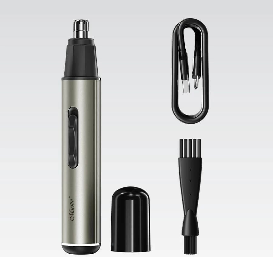Makinë rroje Maestro MR-666 2-në-1, pa kabllo, 180 mAh, e zezë, set