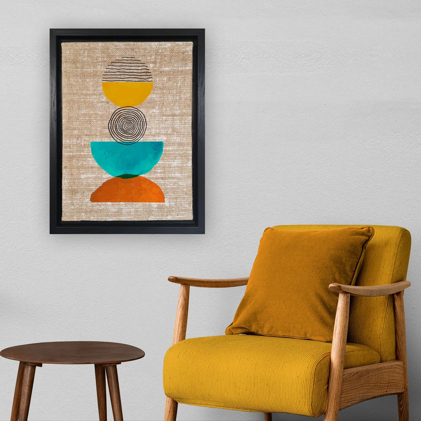 Pikturë dekorative në kanavacë, shumëngjyrëshe, Wallity, LSJ219906277904, 46x66 cm