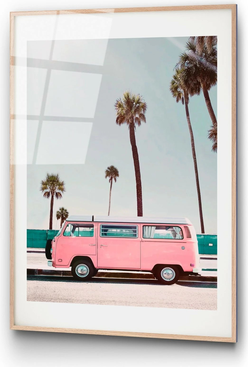 Pikturë dekorative prej xhami të temperuar, shumëngjyrëshe, Wallity UV-1077, 30x45cm