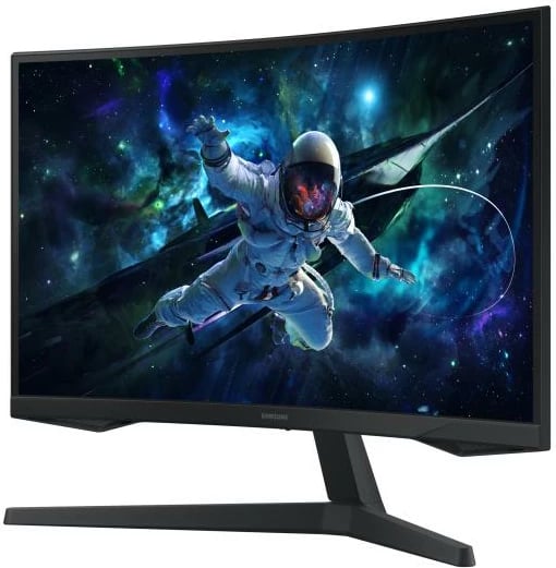 Monitor gaming i lakuar Samsung Odyssey G5 G55C LS27CG554EU 27" QHD 165Hz 1ms FreeSync HDR10, e zezë
