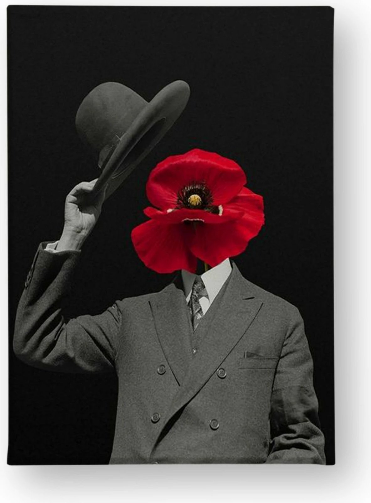 Pikturë dekorative në kanavacë, shumëngjyrëshe, Wallity, ASR_CNV25-35, 70x100cm