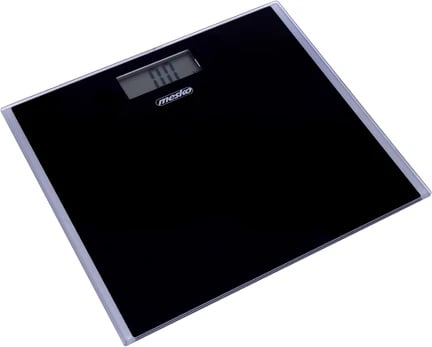 Peshore banjoje, Adler MS8150, kapacitet 150 kg, ndarje 100 g, xhami i temperuar 5 mm, ekran LCD, e zezë Peshore banjoje, Adler MS8150, kapacitet 150 kg, ndarje 100 g, xhami i temperuar 5 mm, ekran LCD, e zezë