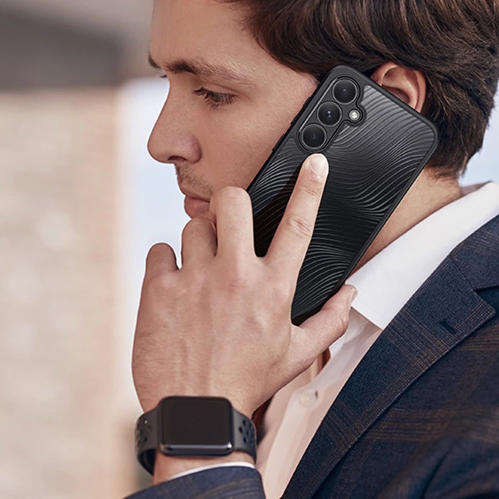 Mbështjellës Dux Ducis Aimo për Samsung Galaxy A35 5G, e zezë