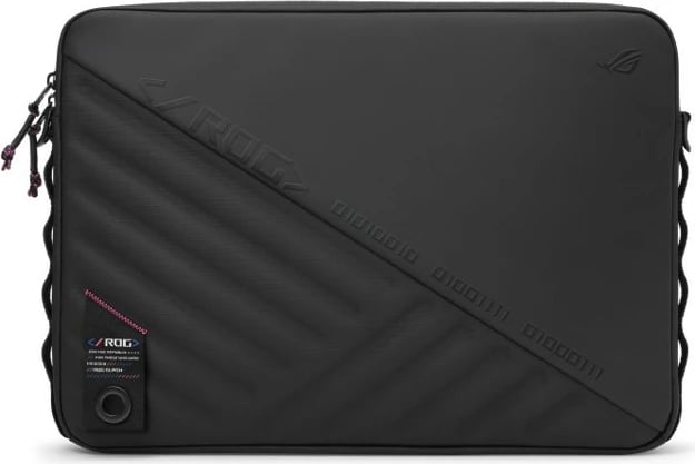 Çantë mbrojtëse laptop, Asus ROG Slash Sleeve 4.0 90XB09Z0-BSL000, 16 inç, me rrip shpatulle, e zezë