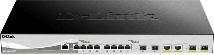 Switch D-Link DXS-1210-12TC smart managed 12 porta 10Gbps 10GBASE-T/SFP+