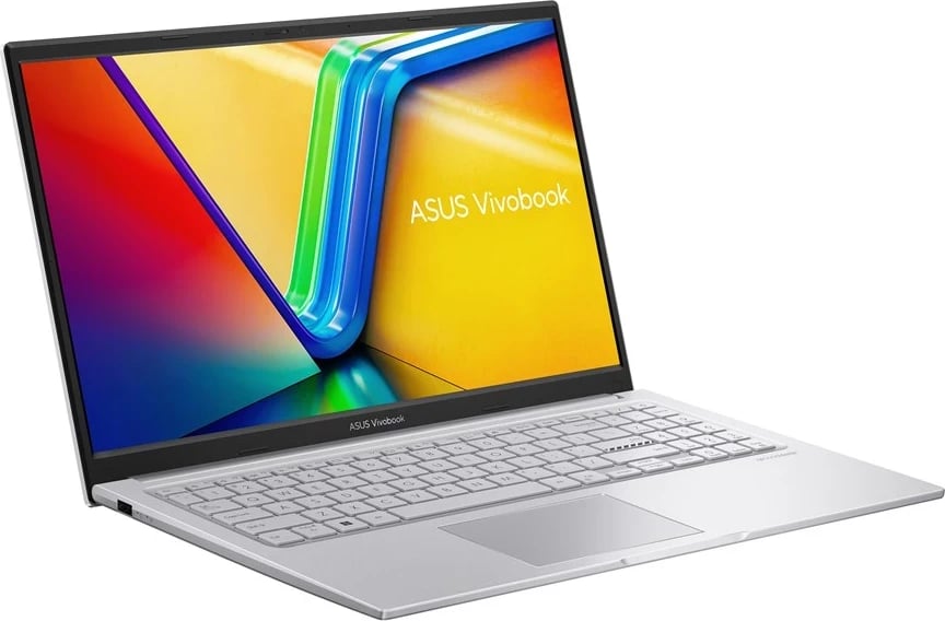 Laptopi ASUS VivoBook 15 X1504ZA-BQ505W, 15.6' Full HD, Intel® Core™ i3, 8 GB RAM, 512 GB SSD, Wi-Fi 5, Windows 11 Home, Argjendtë