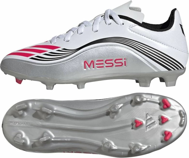 Atlete futbolli për fëmijë adidas, të bardha