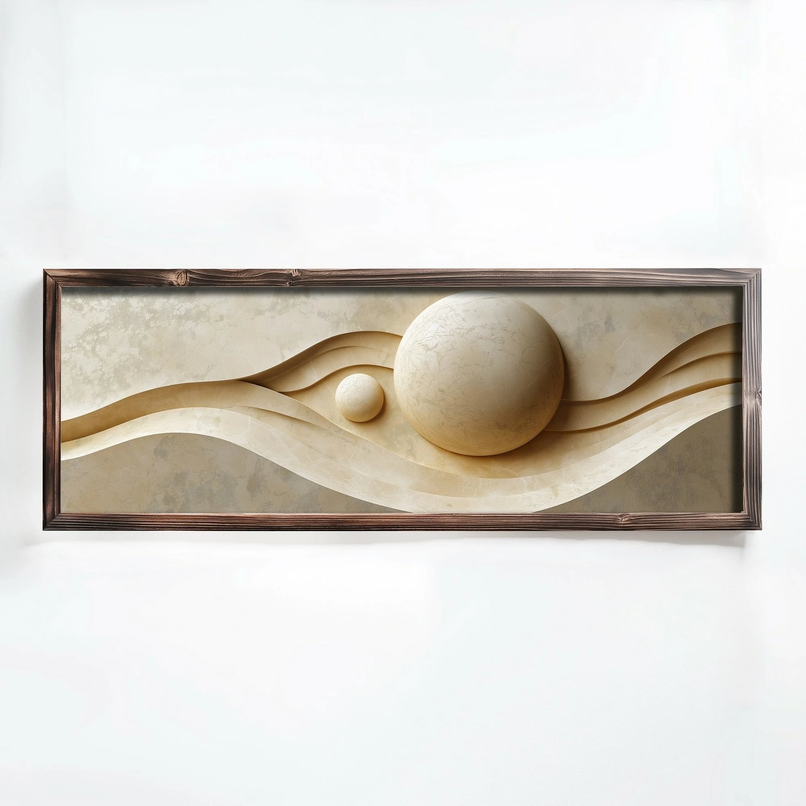 Pikturë dekorative me kornizë, MDF, Wallity, EMR065, shumëngjyrëshe