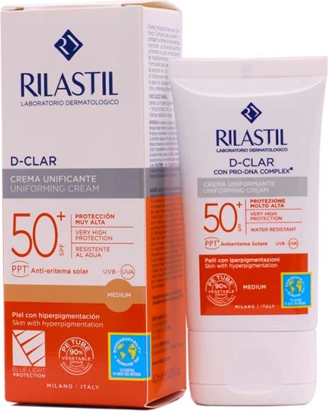 Krem unifikues për fytyrë Rilastil D-Clar SPF50+ medium 40ml unisex