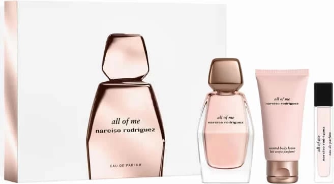 Eau de Parfum për femra Narciso Rodriguez All Of Me, 90ml Set 3 copë