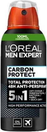 Deodorant L'Oréal Paris Men Expert Carbon Protect 5‑in‑1 Anti‑Perspirant, 100 ml