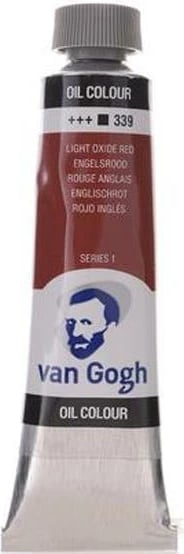 Ngjyrë vaji Van Gogh 339, Light Oxide Red, 20ml