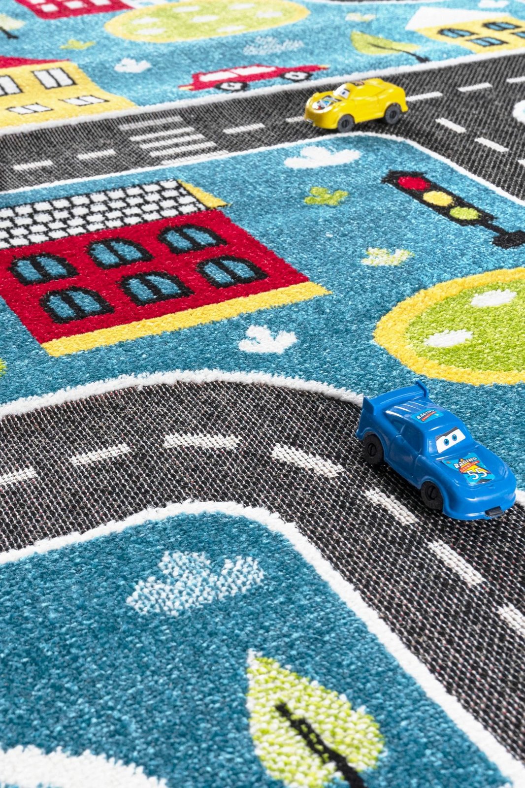 Qilim për fëmijë, ngjyrë e kaltër, 120x170 cm, Conceptum Hypnose