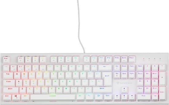 Tastierë mekanike Genesis Thor 303, RGB, Outemu Peach Silent, e zezë dhe e bardhë Tastierë mekanike Genesis Thor 303, RGB, Outemu Peach Silent, e zezë dhe e bardhë