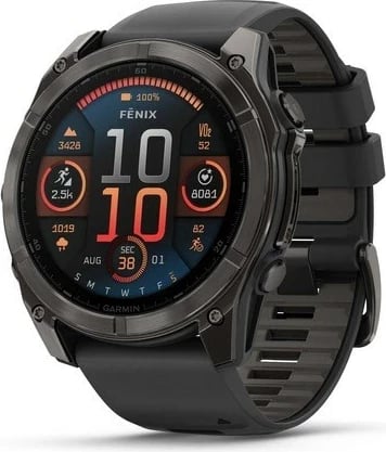 Smartwatch Garmin Fenix 8, 51 mm, 32 GB, AMOLED, Titan, i zi