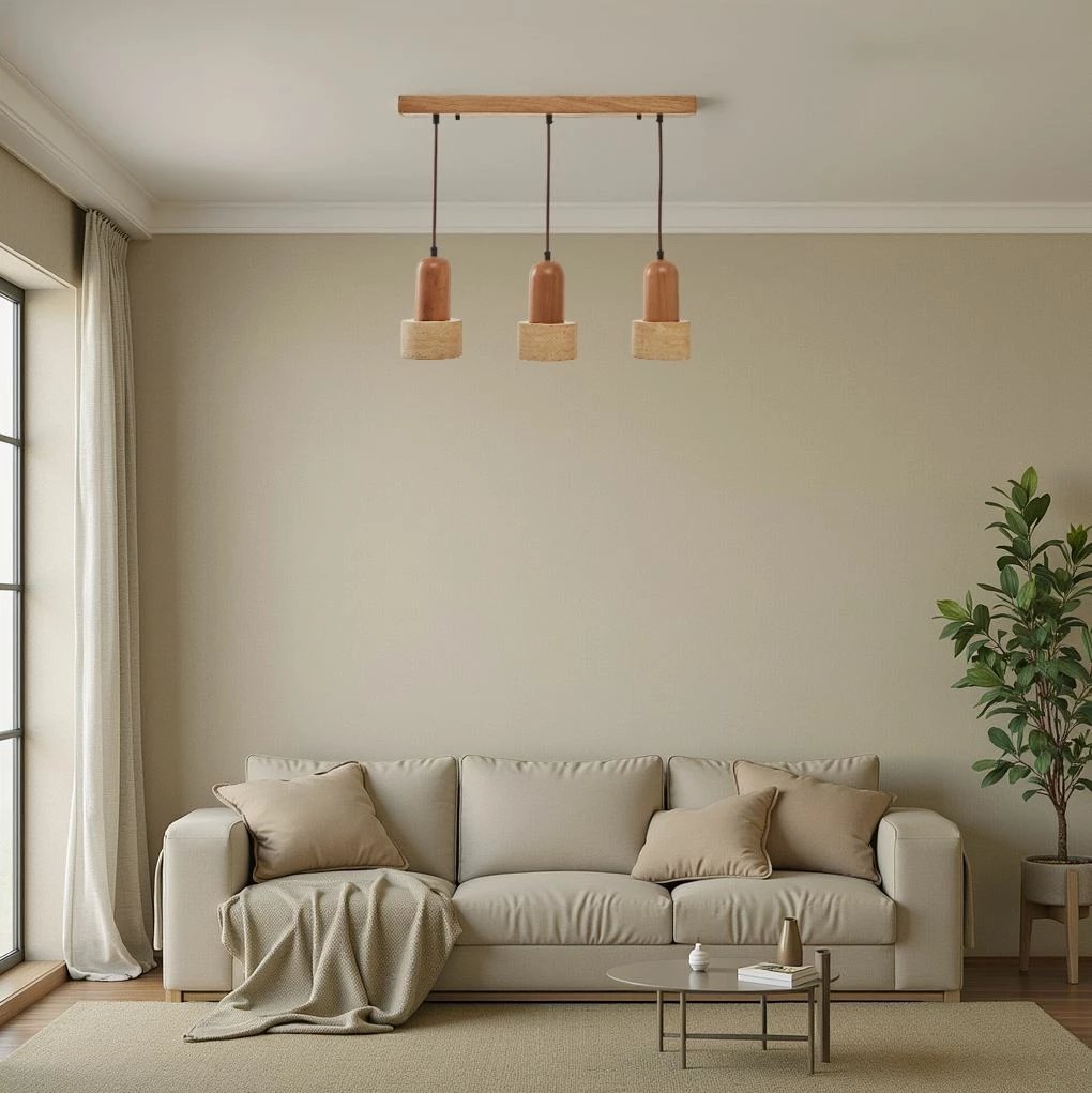 Llambë tavani Opviq, Loer-R, ngjyrë lisi