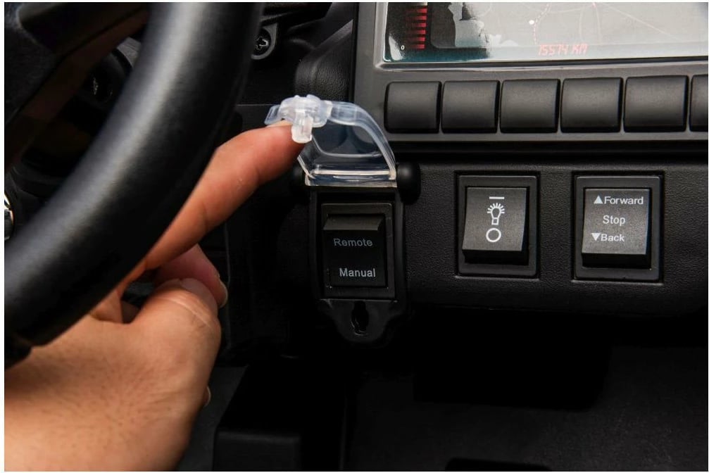 makinë elektrike për fëmijë, BABY MIX, Buggy Hornet, 12V 7Ah, 2x25W, e kuqe