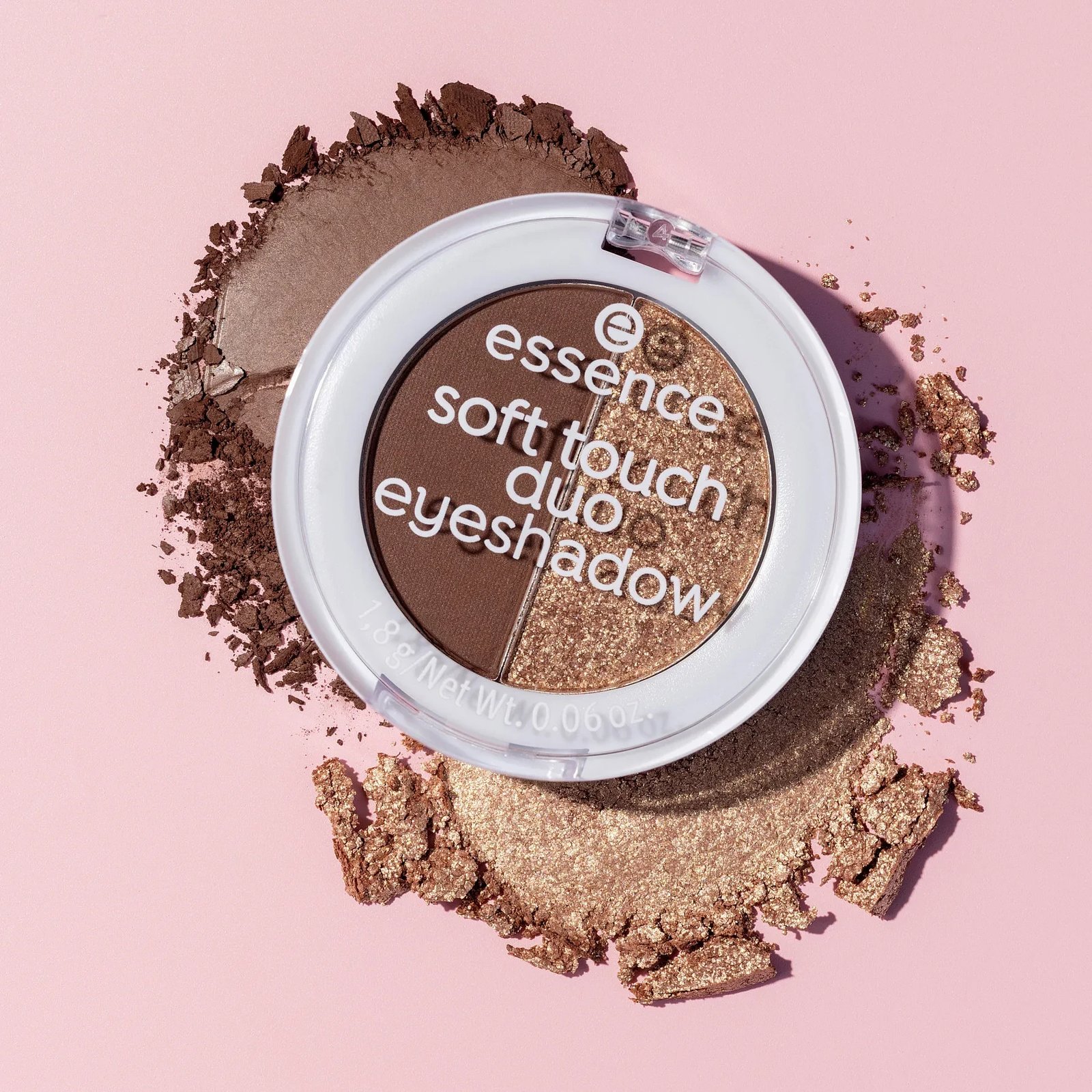 Essence Soft Touch Duo Eyeshadow - 04 Mocha Muse