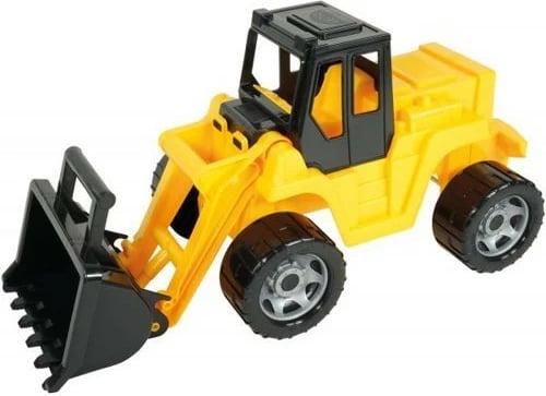 Lodër ngarkues Lena GIGA TRUCKS, plastikë, zi/verdhë