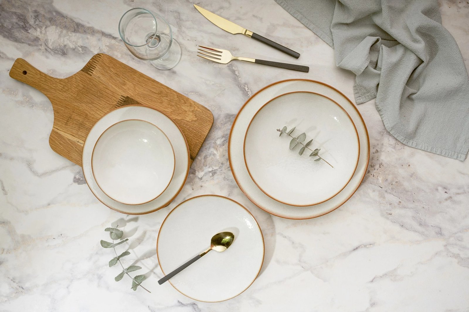 Set darke prej porcelani, 24 pjesë, Hermia Concept, GBSATN24Y4R31659