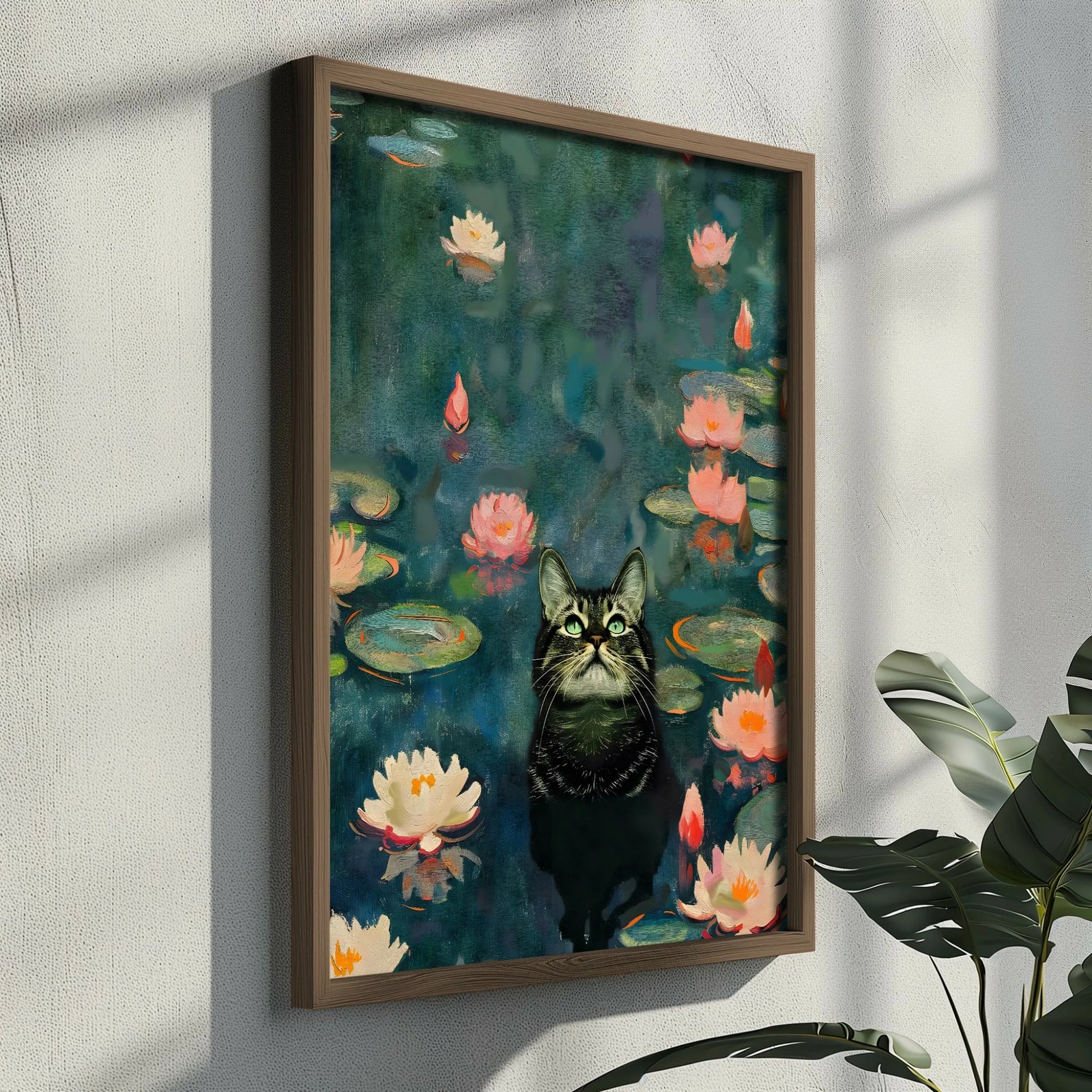 Pikturë dekorative me kornizë, MDF, Wallity, GE187-L